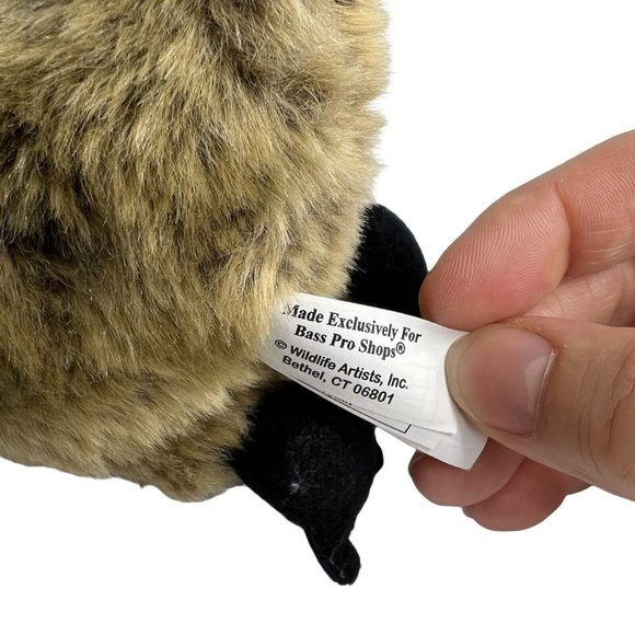 Bass Pro Shops Plush Owl Stuffed Animal Brown Non Working Voice Box Wild Bird - Picture 6 of 12